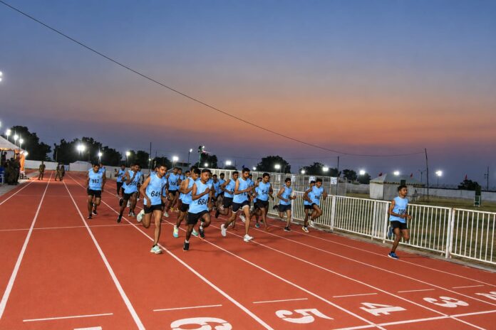 राजस्थान राज्य की दूसरी भर्ती रैली का जोधपुर में सफ़लतापूर्वक समापन