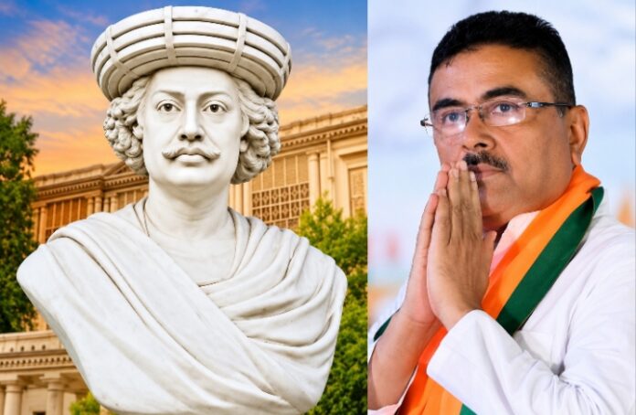शुभेंदु अधिकारी ने दी राजा राम मोहन राय को श्रद्धांजलि