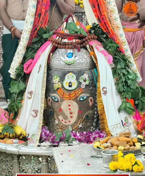 गणेश स्वरूप में सजे बाबा महाकाल