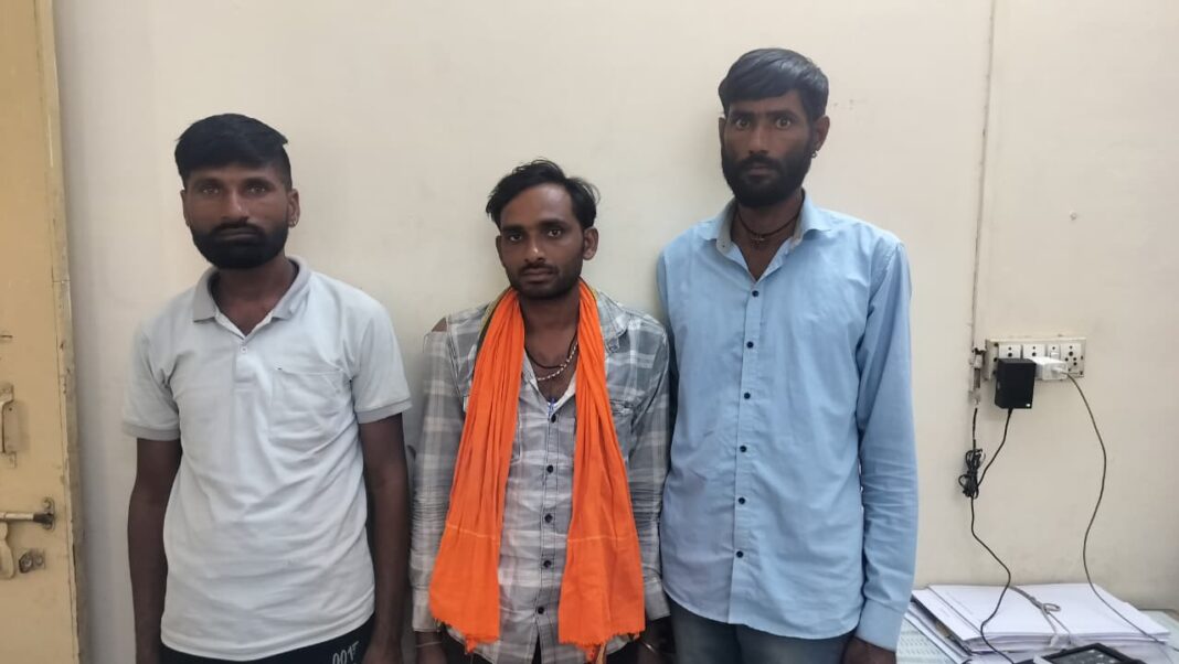 विदेशी महिला का आपत्तिजनक वीडियो वायरल करने वाले तीन आरोपी डिटेन