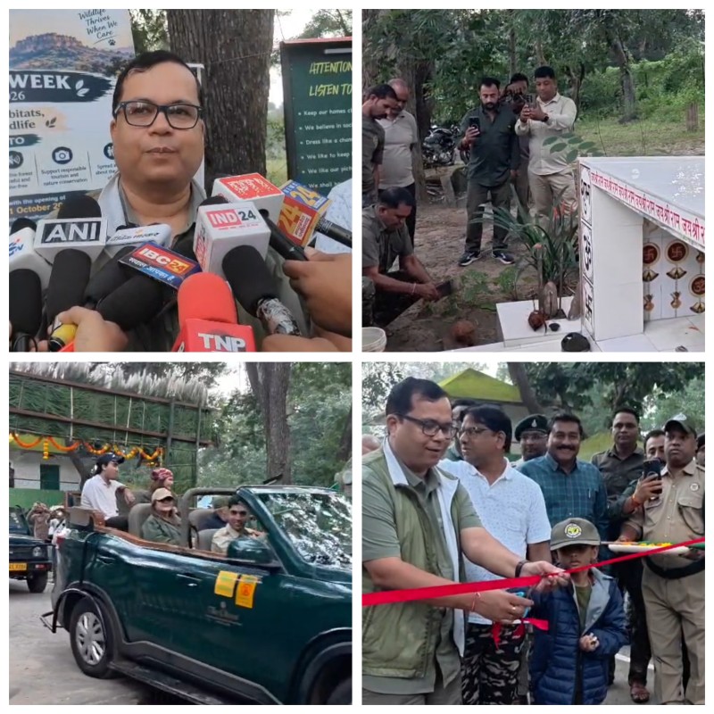 बांधवगढ़ के कोर एरिया में जंगल सफारी शुरू एक माह तक बुकिंग फुल
