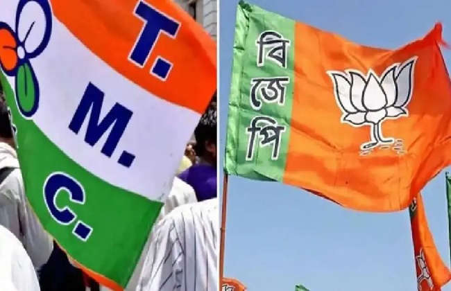 भाजपा और तृणमूल कांग्रेस – सांकेतिक फोटो भाजपा और तृणमूल कांग्रेस - सांकेतिक फोटो