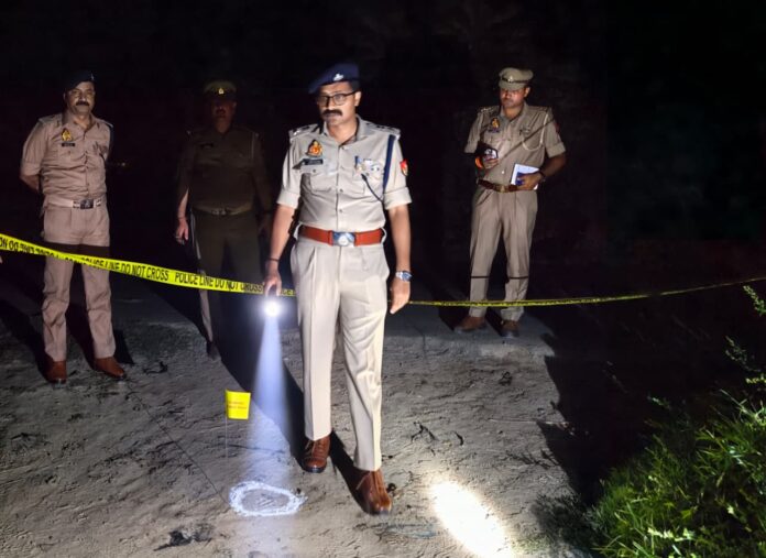 घटनास्थल पर पहुंचे पुलिस अधीक्षक