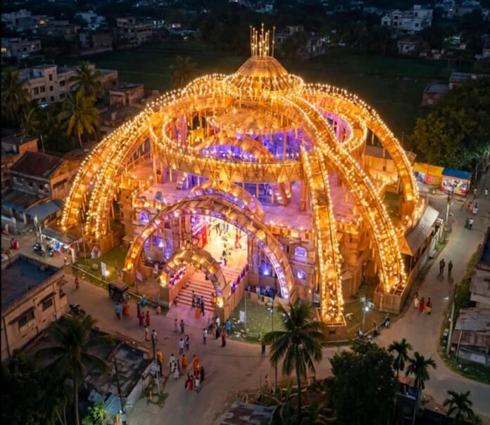हल्दिया मातृभूमि पूजा पंडाल