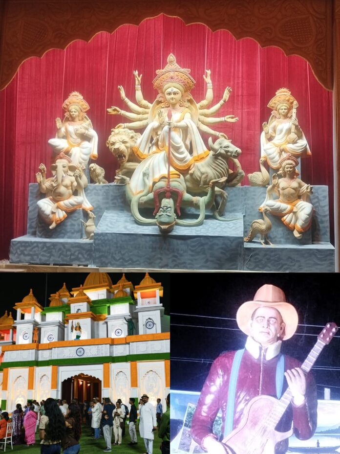 शारदोत्सव की जगमगाहट: अनोखी थीम के साथ दुल्हन की तरह सजा गुवाहाटी शारदोत्सव की जगमगाहट: अनोखी थीम के साथ दुल्हन की तरह सजा गुवाहाटी