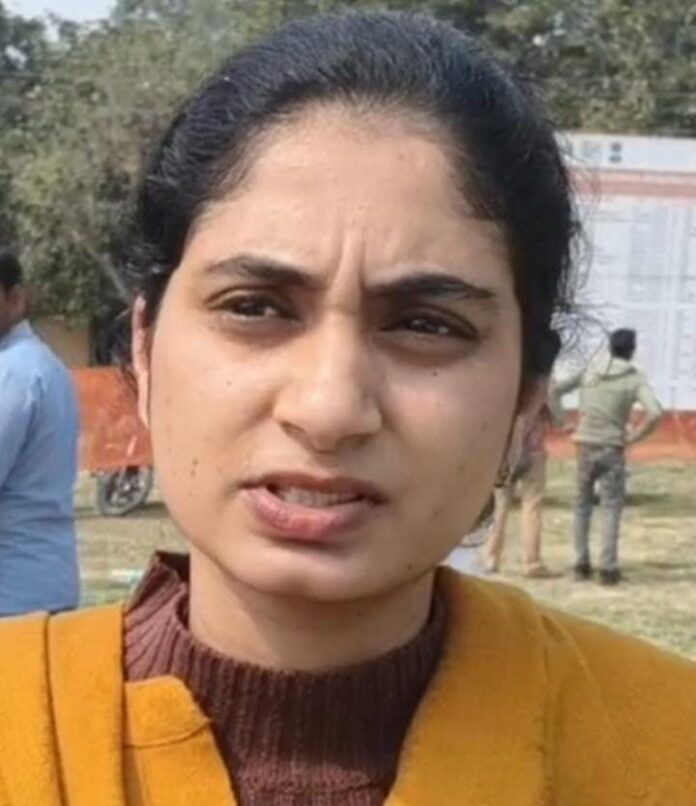 मुरादाबाद की मुख्य विकास अधिकारी मृणाली अविनाश जोशी