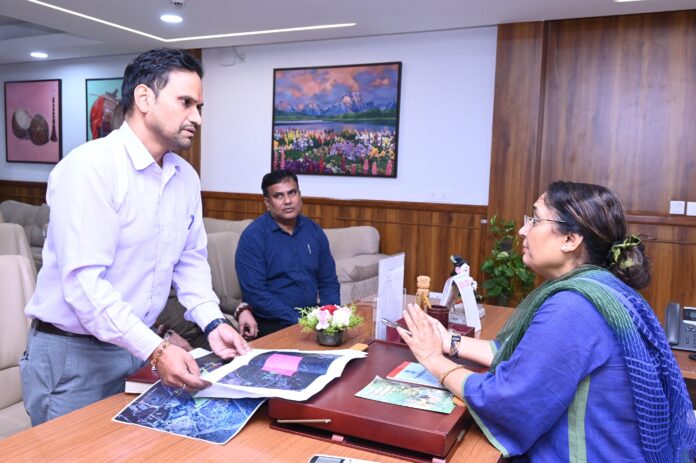 कोटद्वार में विद्युत उपकेंद्र की स्थापना को लेकर बैठक ली थी विधायक रितु खंडूरी