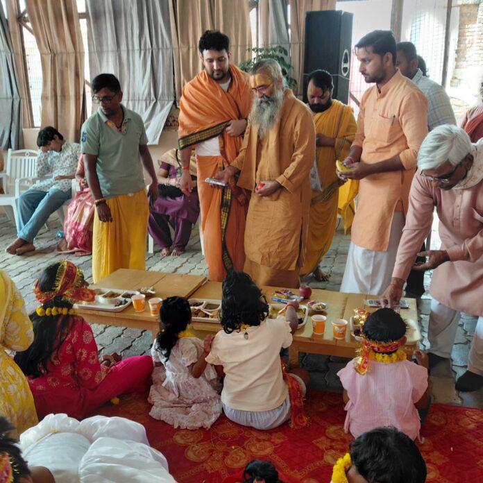 18 कन्याओं का पूजन राम मंदिर 18 कन्याओं का पूजन राम मंदिर