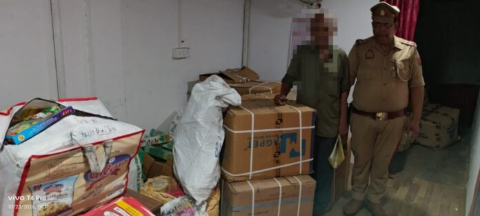 पटाखो का आरोपी पुलिस अभिरक्षा में पटाखो का आरोपी पुलिस अभिरक्षा में