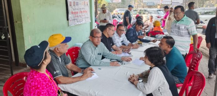 निःशुल्क स्वास्थ्य जांच शिविर