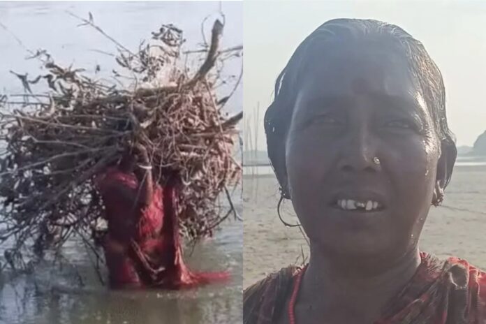 महानंदा की लहरों से जूझकर रोजी-रोटी जुटाती हैं टुल्ली देवी, अधूरा पुल बना ग्रामीणों की मुसीबत महानंदा की लहरों से जूझकर रोजी-रोटी जुटाती हैं टुल्ली देवी, अधूरा पुल बना ग्रामीणों की मुसीबत